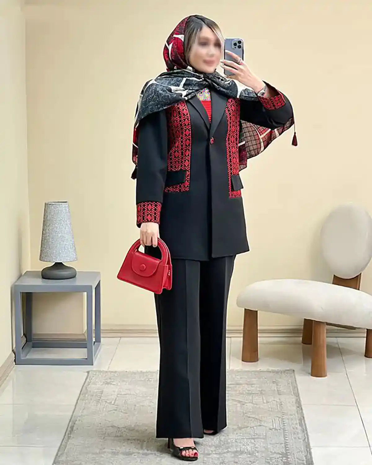 شیکترین مانتو کتی مجلسی مشکی