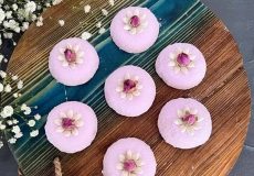 طرز تهیه شیرینی گل سرخ