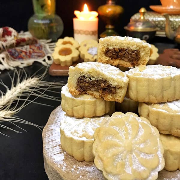 شیرینی مغزدار گردویی انواع شیرینی خشک مغزدار شیرینی مغزدار سوئدی شیرینی مغزدار مجلسی