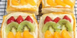 طرز تهیه شیرینی میوه ای جدید و لاکچری برای پذیرایی