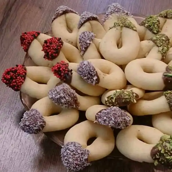 شیرینی مدل اشکی + شیرینی اشکی از سادهترین دستورهای پخت در دنیای شیرینیپزی