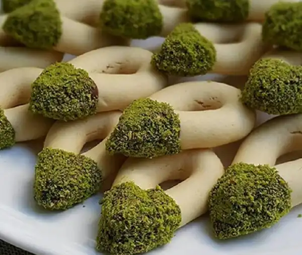 شیرینی مدل اشکی + شیرینی اشکی از سادهترین دستورهای پخت در دنیای شیرینیپزی