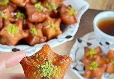 طرز تهیه شیرینی نجمات سمید