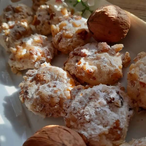 طرز تهیه شیرینی اسکار گردویی