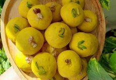 طرز تهیه شیرینی زعفرانی بدون فر