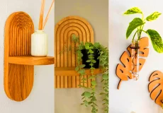 شلف چوبی مینیمال