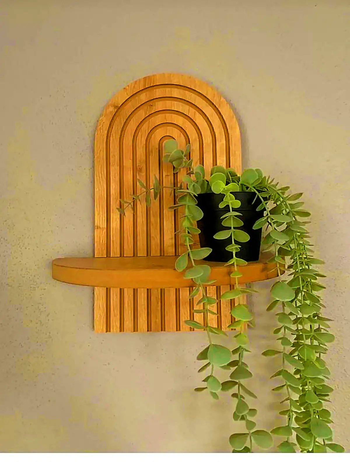 شلف چوبی مینیمال