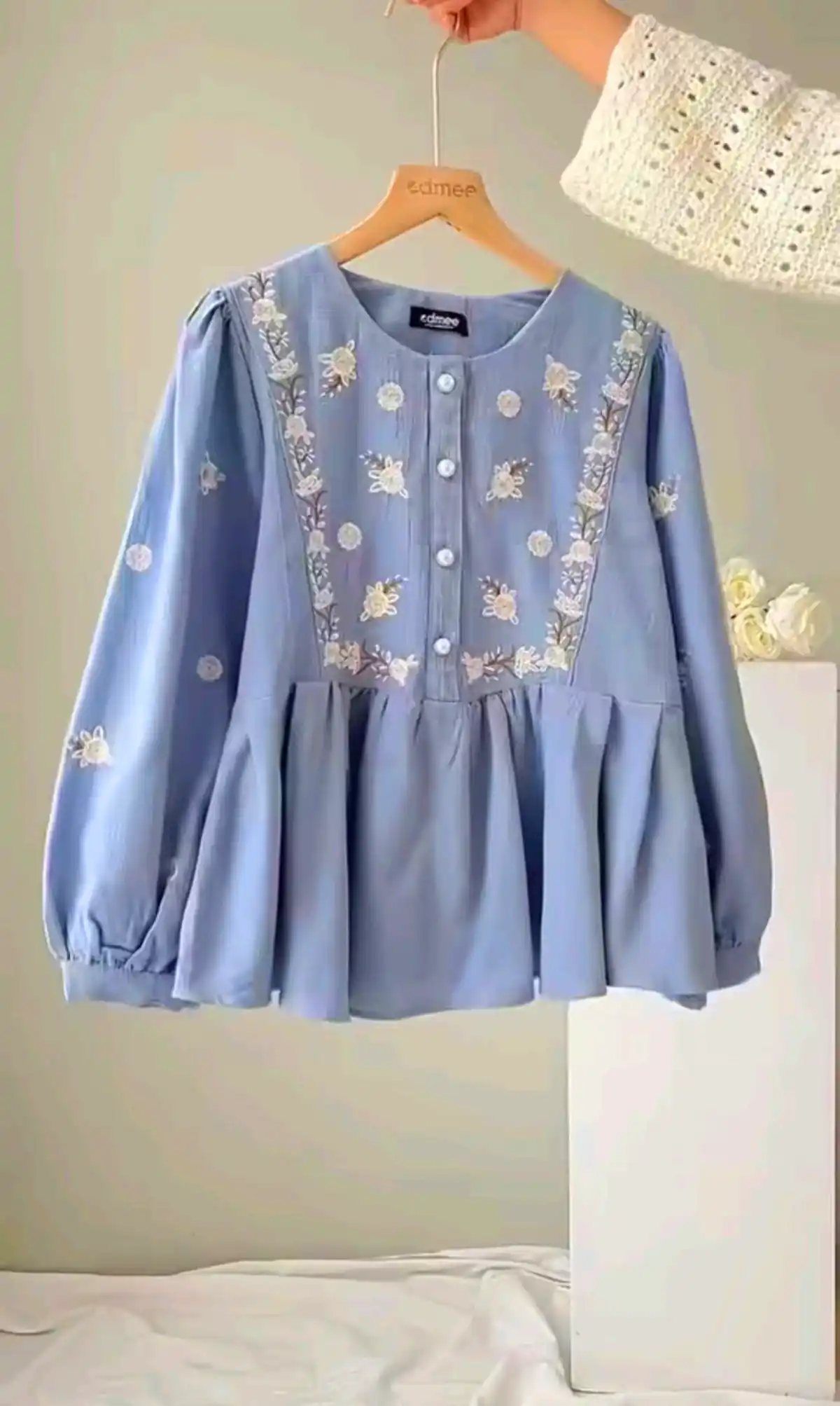 شومیز گلدوزی کژوال