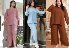 شومیز شلوار ست زنانه رنگی