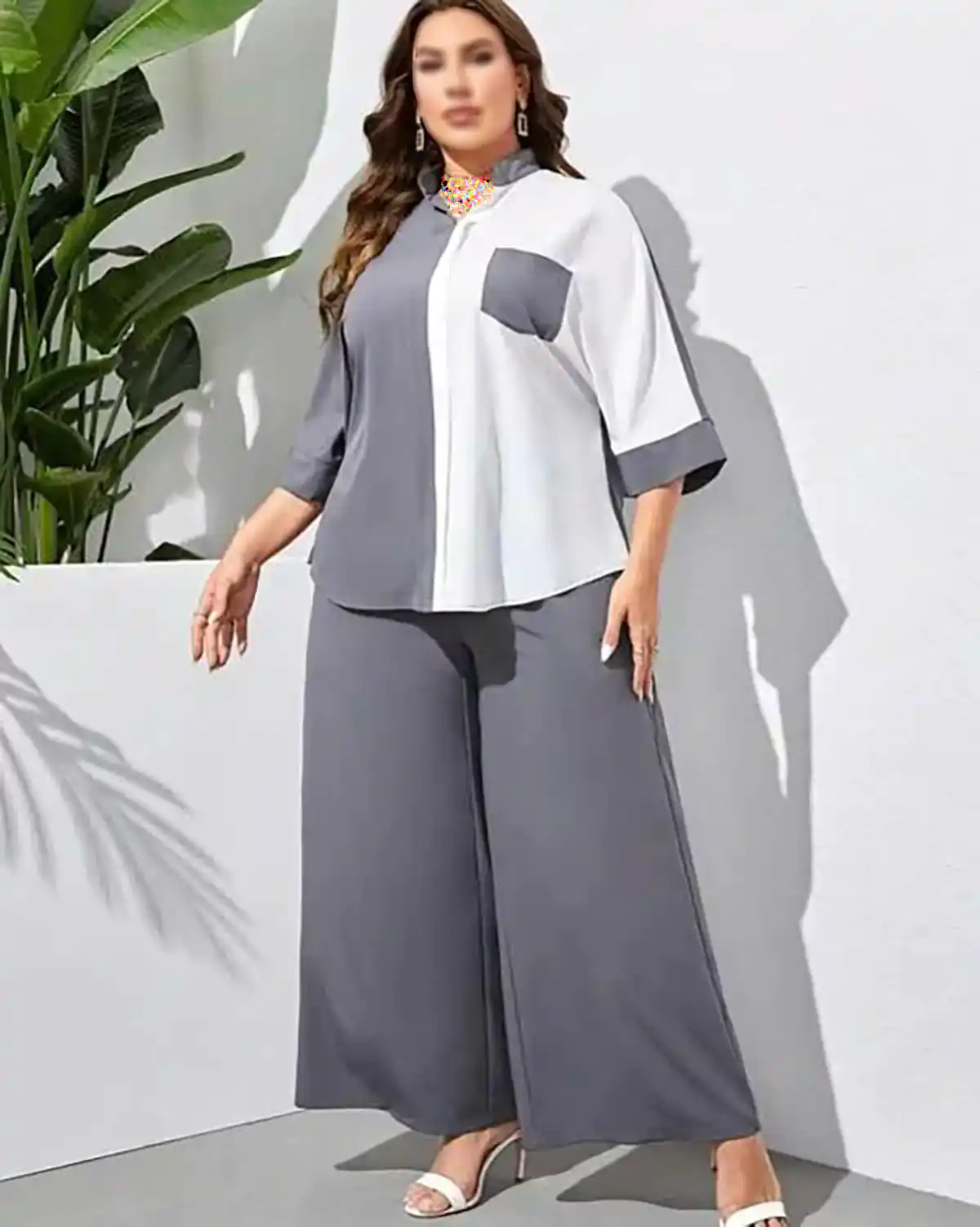 شومیز شلوار ست زنانه رنگی