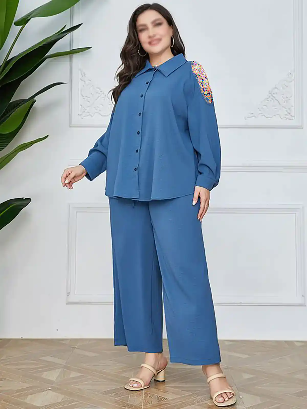 شومیز شلوار ست زنانه رنگی