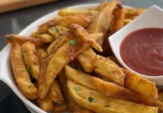 طرز تهیه سیب زمینی کنتاکی