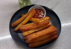 طرز تهیه سیب زمینی متری