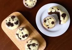 طرز تهیه مافین دو رنگ