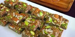 طرز تهیه سوهان آجیلی به روش بازاری و طعمی بی نظیر