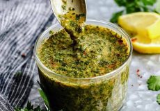 طرز تهیه سس چیمیچوری