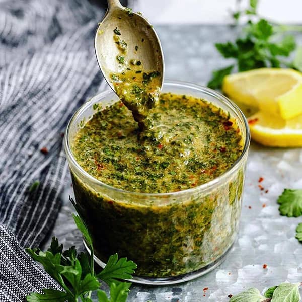 طرز تهیه سس چیمیچوری , دستور تهیه سس چیمیچوری