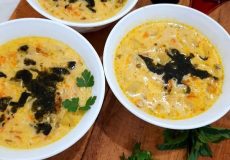 طرز تهیه سوپ ماست