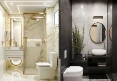 سرویس بهداشتی + سرویس بهداشتی با فضای لوکس و لاکچری