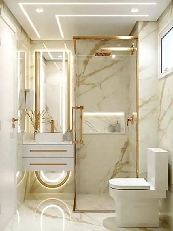 سرویس بهداشتی + سرویس بهداشتی با فضای لوکس و لاکچری