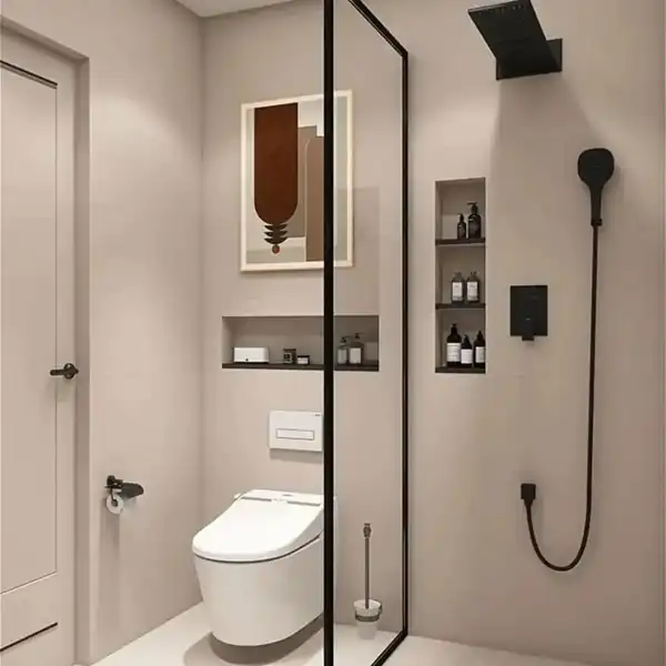 سرویس بهداشتی + سرویس بهداشتی با فضای لوکس و لاکچری