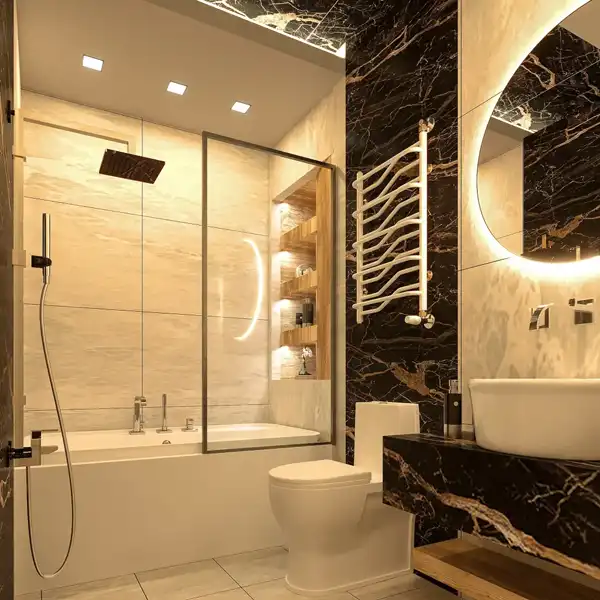 سرویس بهداشتی + سرویس بهداشتی با فضای لوکس و لاکچری