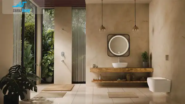 سرویس بهداشتی + سرویس بهداشتی با فضای لوکس و لاکچری