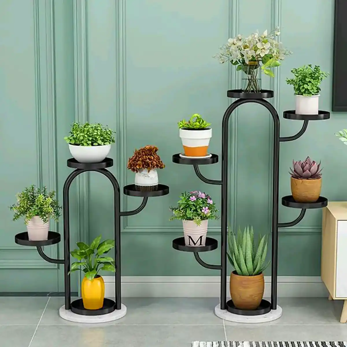 استند گل فلزی
