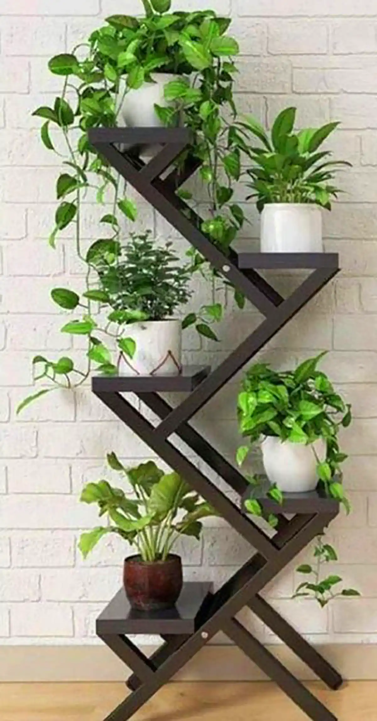 استند گلدان چندطبقه فلزی