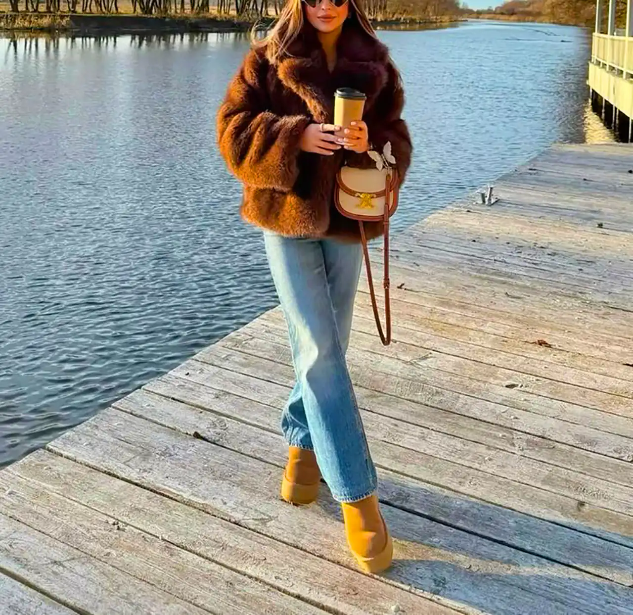 استایل شیک زمستانی زنانه