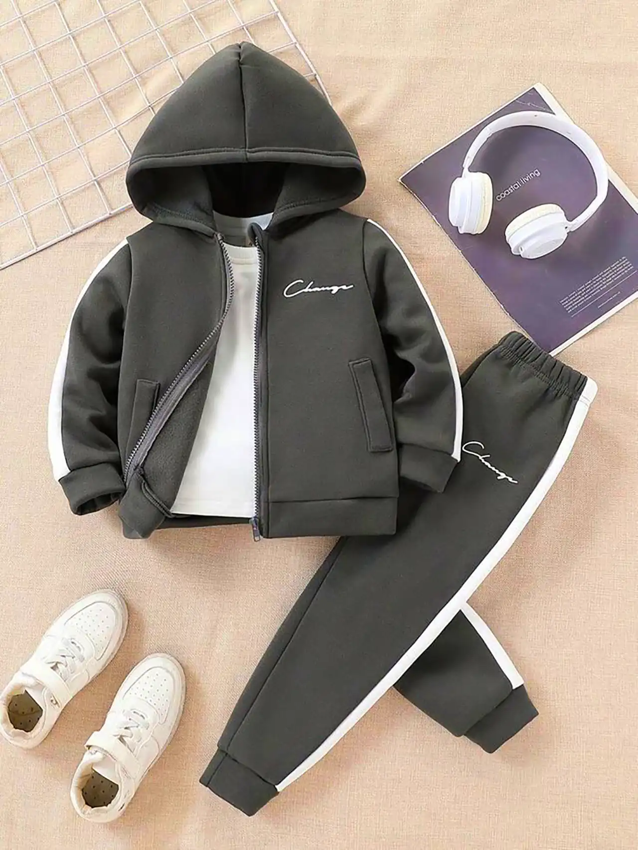 سویشرت شلوار سه نخ بچگانه