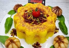 طرز تهیه ته چین بوقلمون