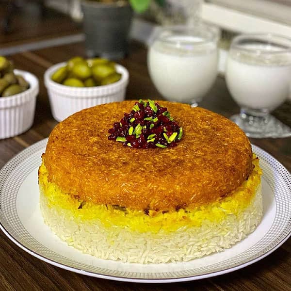 طرز تهیه ته چین مرغ ساده