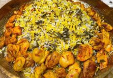 طرز تهیه تاک پلو