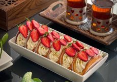 طرز تهیه تاکو توت فرنگی