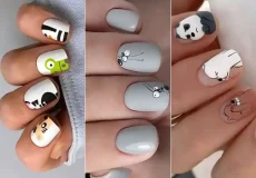 طراحی ناخن فانتزی و کیوت