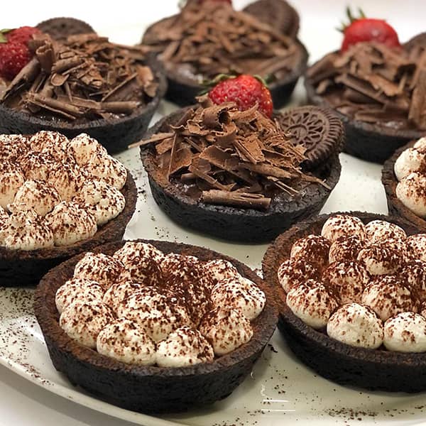 طرز تهیه تارت شکلاتی, تارت شکلاتی با بیسکویت پتی بور , طرز تهیه تارت شکلاتی با بیسکویت , طرز تهیه تارت شکلاتی بدون فر , تارت شکلاتی با خمیر , تارت شکلاتی یخچالی , مینی تارت شکلاتی