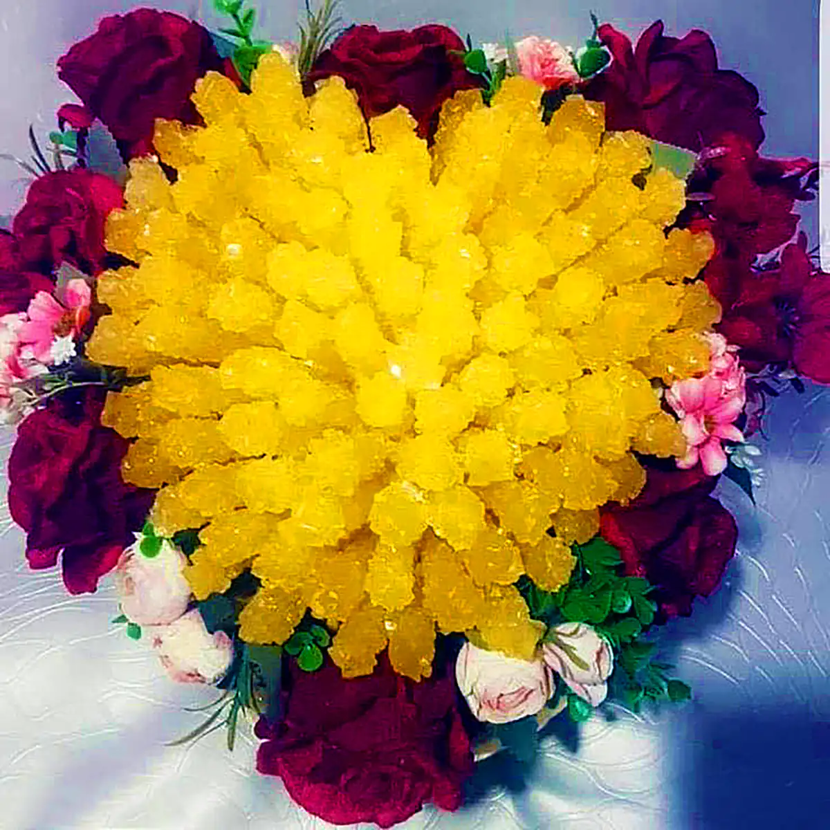 تزئین نبات سالن عقد