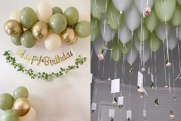 تزیین بادکنک تولد روی دیوار + تزیین منحصربفرد و شیک بادکنک تولد روی دیوار 