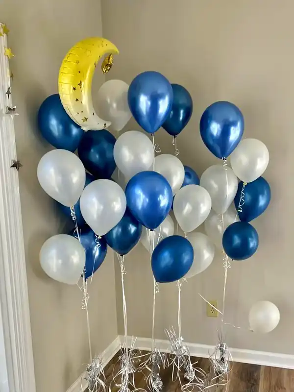 تزیین بادکنک تولد روی دیوار + تزیین منحصربفرد و شیک بادکنک تولد روی دیوار 