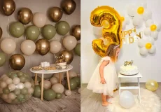 تزیین بادکنک ساده در خانه + ایده‌های جذاب و بینظیر تزیین بادکنک ساده در خانه