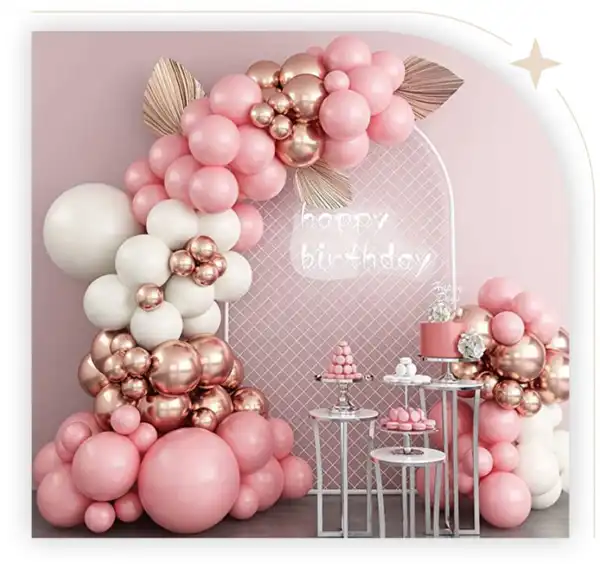 تزیین بادکنک ساده در خانه + ایدههای جذاب و بینظیر تزیین بادکنک ساده در خانه