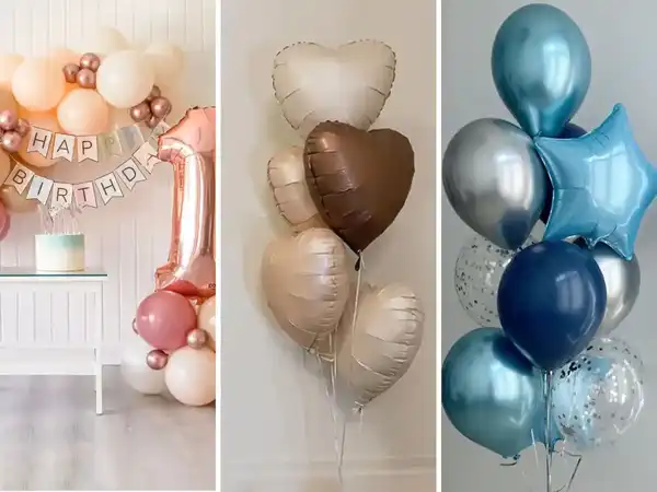 تزیین بادکنک ساده در خانه + ایدههای جذاب و بینظیر تزیین بادکنک ساده در خانه