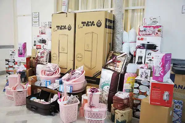 تزیین کارتن جهاز عروس + هارمونی سلیقه و جذابیت در تزیین کارتن جهاز عروس