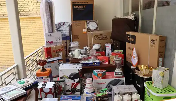 تزیین کارتن جهاز عروس + هارمونی سلیقه و جذابیت در تزیین کارتن جهاز عروس