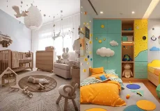 تزیین اتاق کودک + مدلهای تزیین اتاق کودک یه اتاق یونیک و جذاب برای کوچولو شما