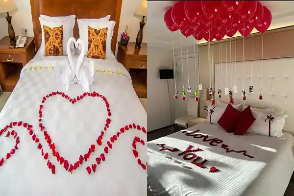 تزیین تخت عروس + تزیین تخت عروس با سلیقه و ایده ای بینظیر و جذاب