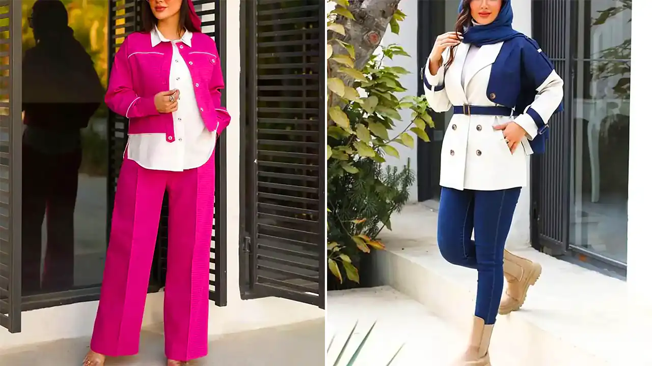 تیپ شیک و اسپرت زنانه