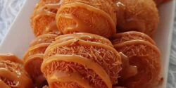 طرز تهیه توپک شیر عسلی مجلسی با طعمی بی نظیر