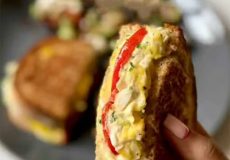 طرز تهیه تست مرغ پنیری